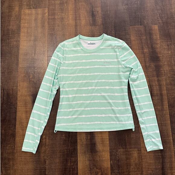 Columbia Tops - Columbia Standard Sun Deflector Summerdry Long Sleeve Shirt Size Medium
